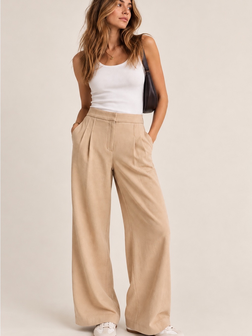 Express - Wide Leg Trouser Pants